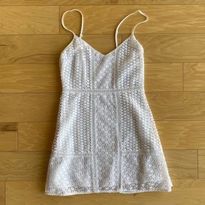 A&F White Lace Dress